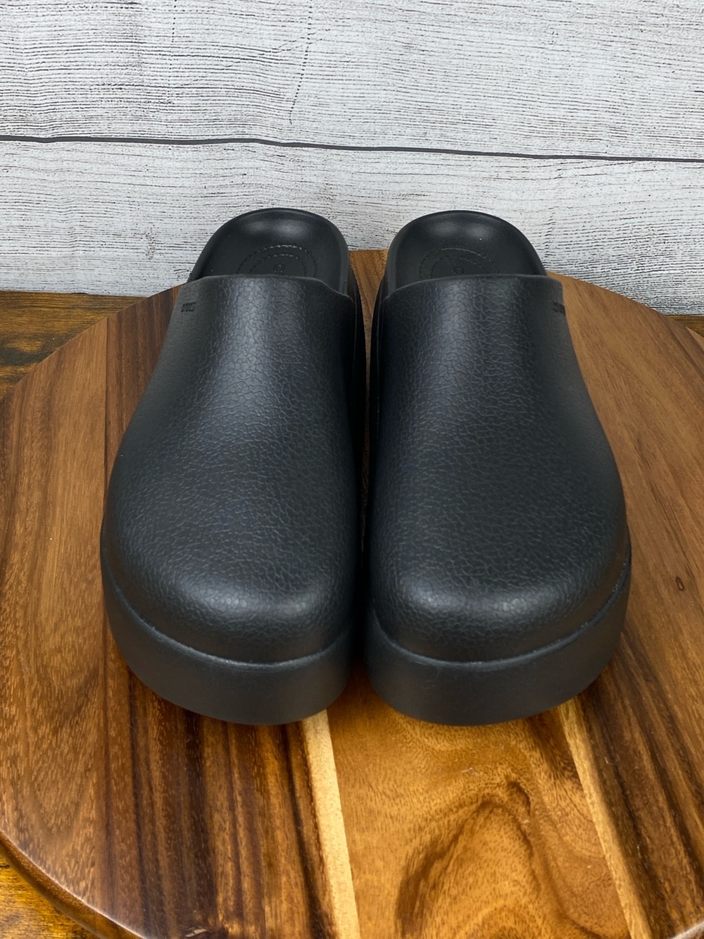 NEW Crocs Dylan Platform Black Clog Mule Women’s Shoe Size 11 - Picture 7 of 10